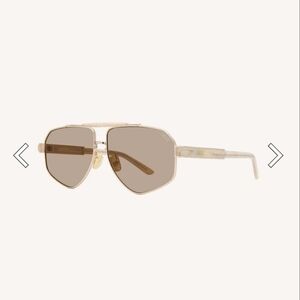 Dezi Gold Frame Sunglasses with Brown Lenses - Style 6 Ft.